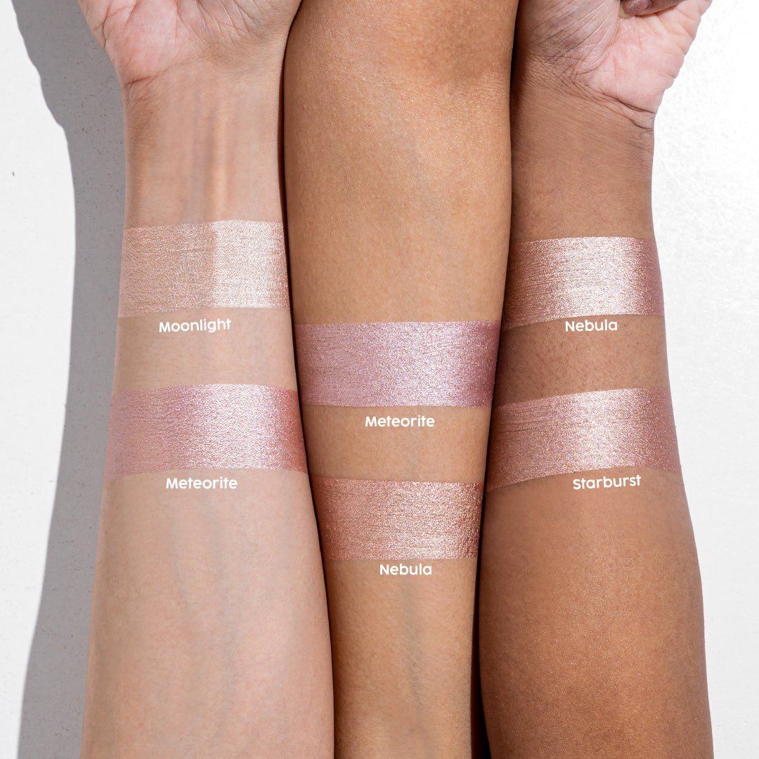 Starry Night Pearly - Glow Liquid Highlighter: Medium - To - Deep Skin Tone (Starburst) - House Of Makeup