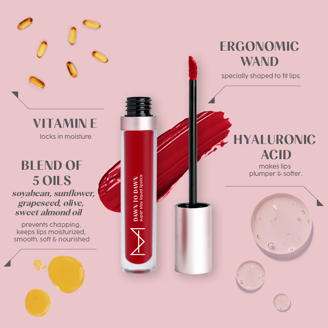 Dawn To Dawn Super Stay Liquid Matte Lipstick - Apple Candy - House Of Makeup