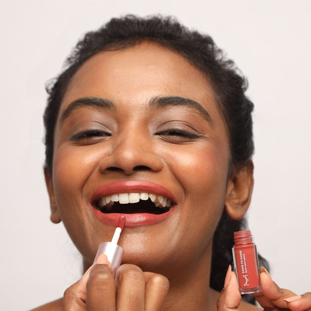 Dawn To Dawn Super Stay Liquid Matte Lipstick - Cinnamon Blush - House Of Makeup