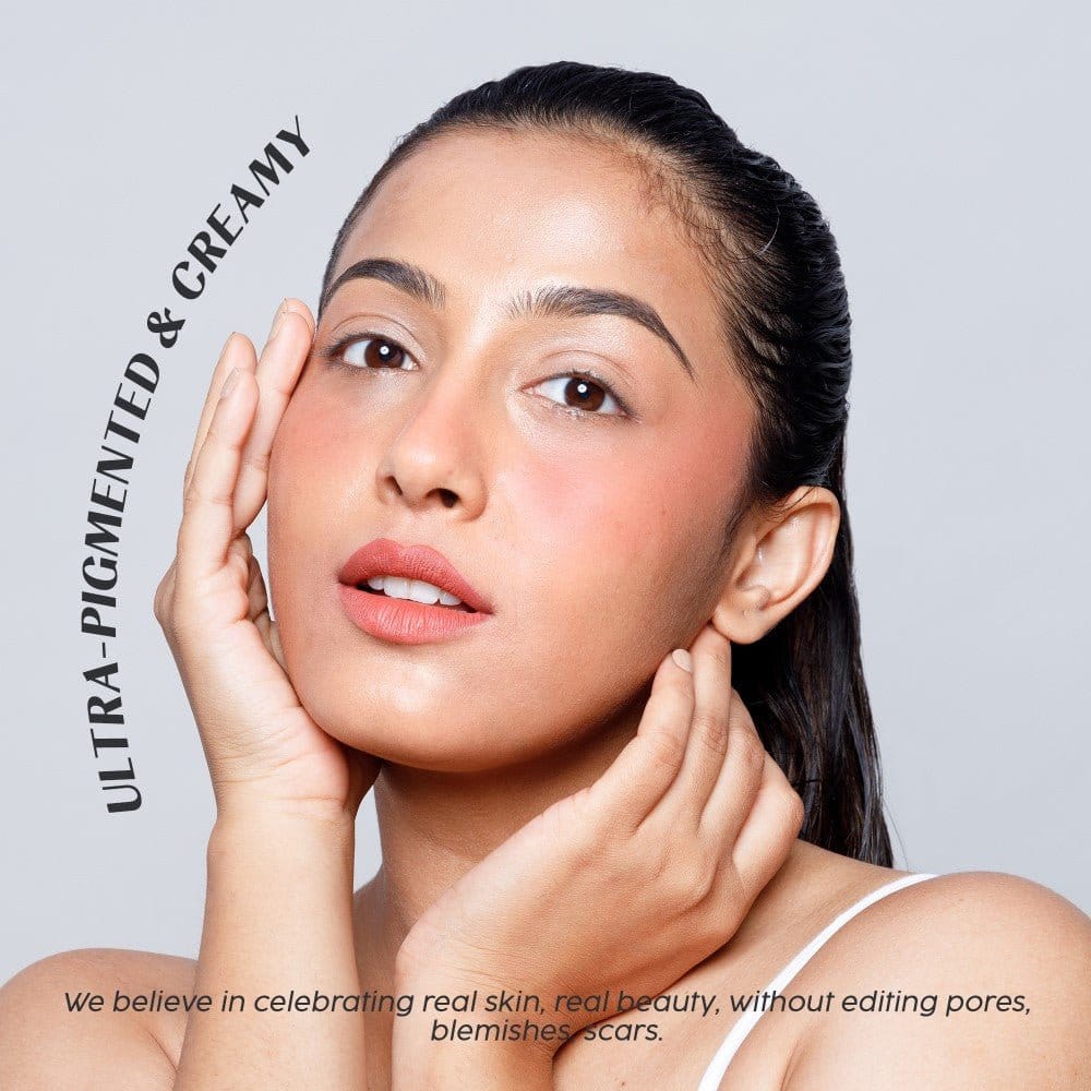 Dab N Glow Easy - Blend Lip + Cheek Tint - Fiery Red - House Of Makeup