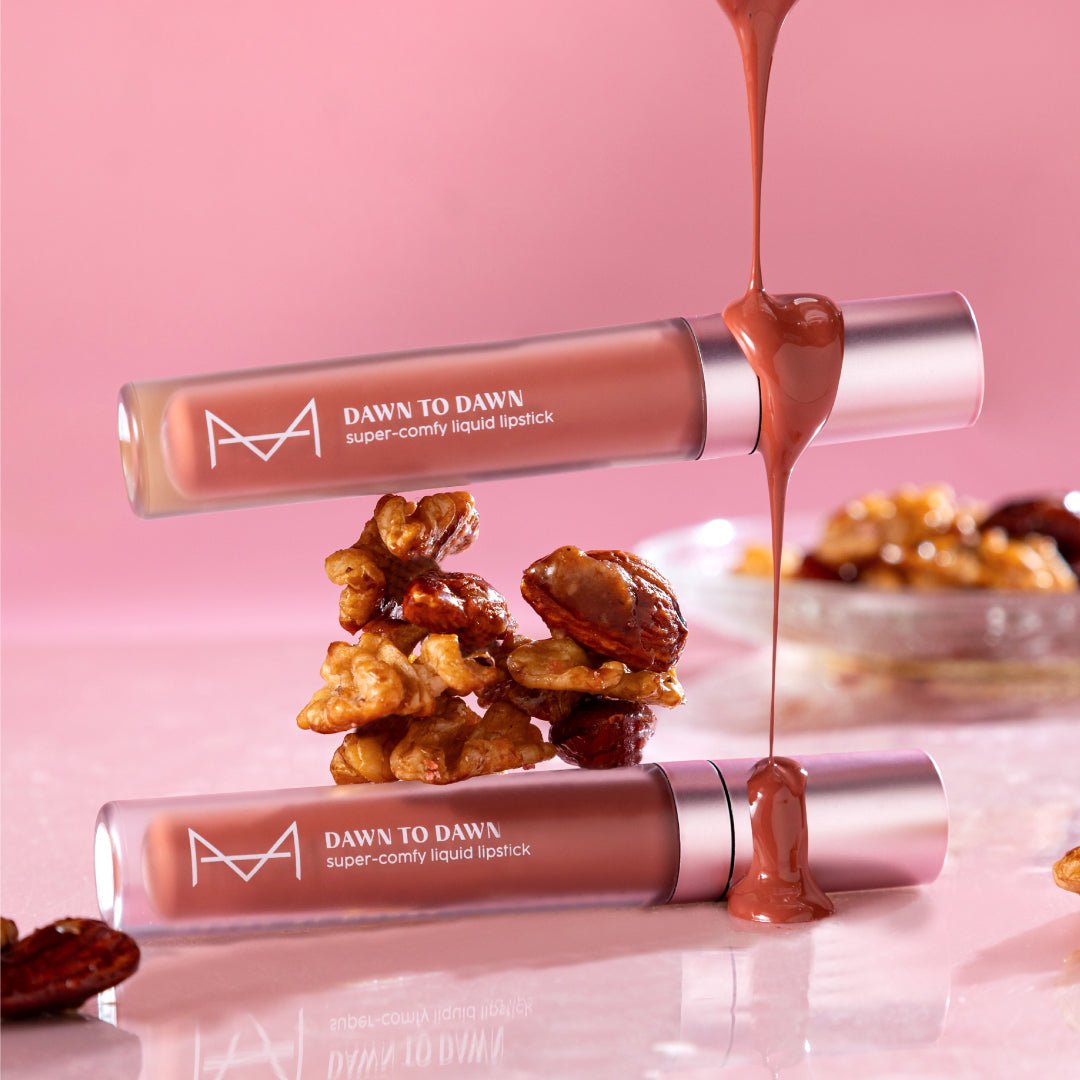 Dawn To Dawn Super Stay Liquid Matte Lipstick - Glazed Nut - House Of Makeup