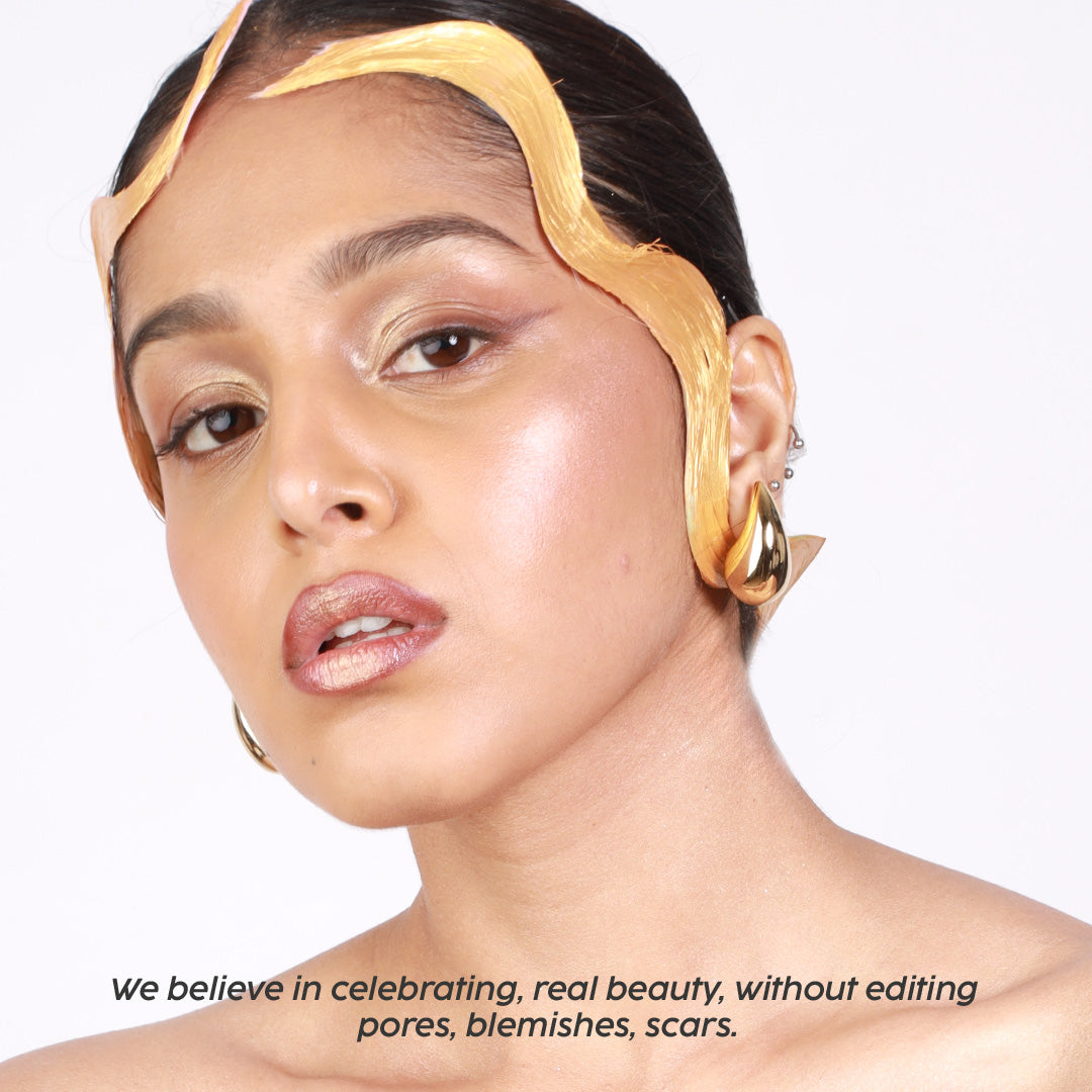 Starry Night Pearly-Glow Liquid Highlighter: For Medium Skin Tone (Nebula)