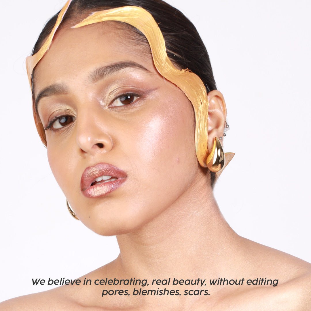 Starry Night Pearly - Glow Liquid Highlighter: For Medium Skin Tone (Nebula) - House Of Makeup