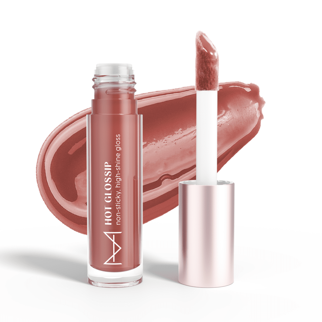 Hot Glossip Non - Sticky, High - Shine Gloss – Whats The Tea - House Of Makeup