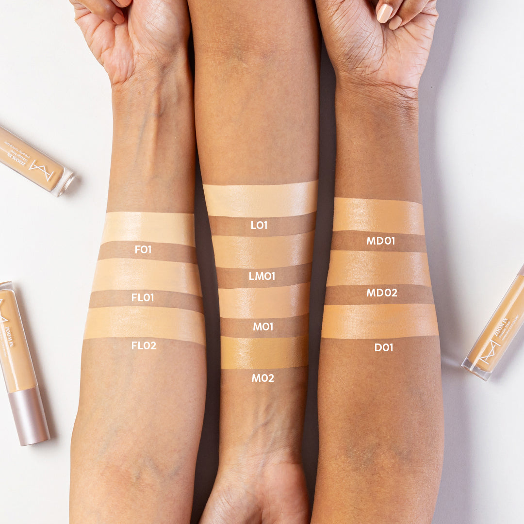 Zoom In Crease-Free, Creamy Concealer - F01 (Yellow Undertone)