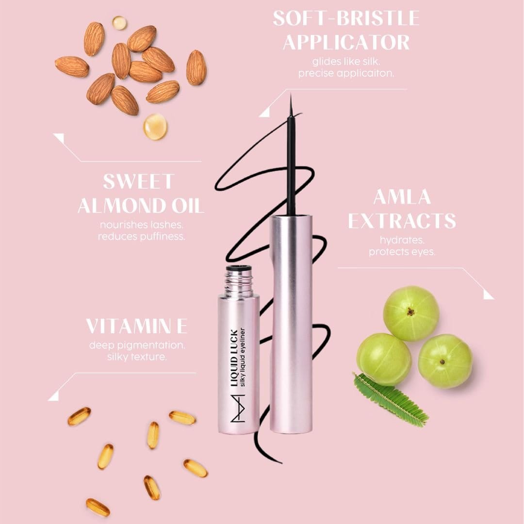 Liquid Luck Silky Eyeliner - Velvet Black - House Of Makeup