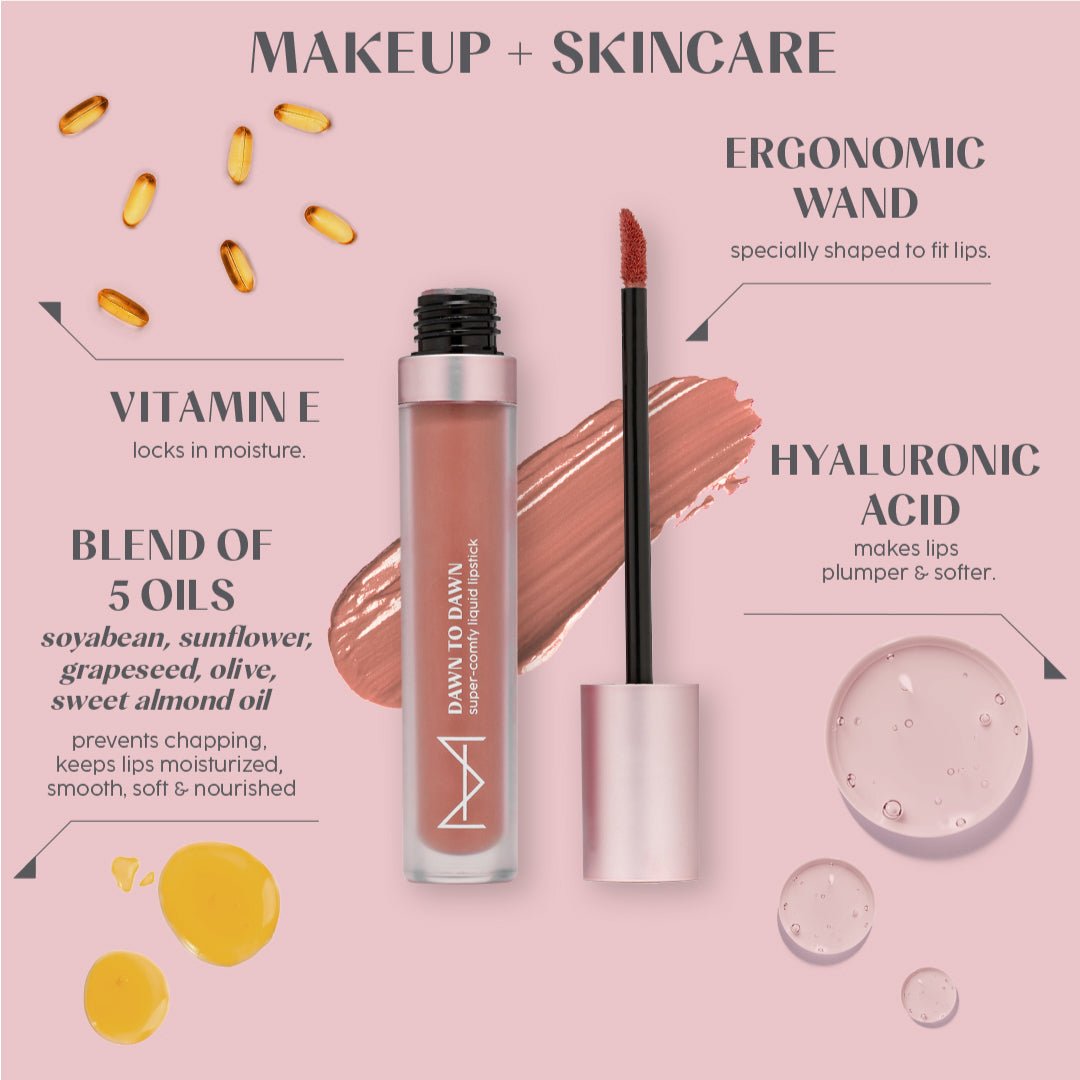 Dawn To Dawn Super Stay Liquid Matte Lipstick - Glazed Nut - House Of Makeup