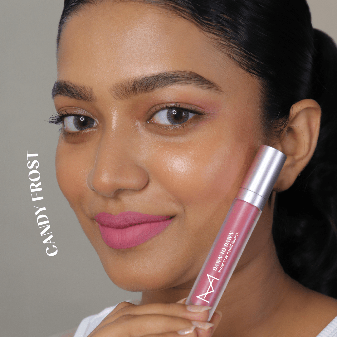 Dawn To Dawn Super Stay Liquid Matte Lipstick - Candy Frost - House Of Makeup
