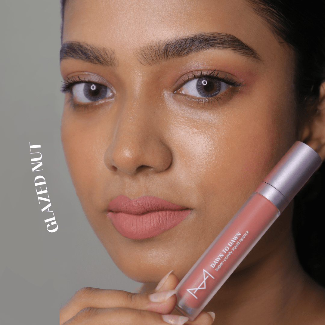 Dawn To Dawn Super Stay Liquid Matte Lipstick - Glazed Nut - House Of Makeup