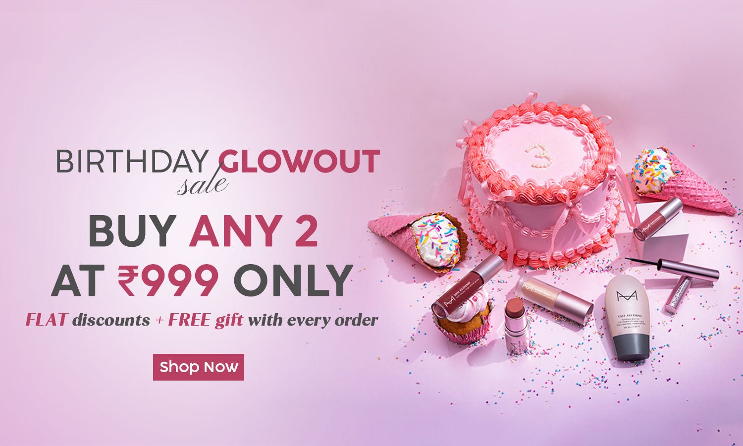 We’re Giving A FREE Gift On Every Order For Our Birthday - House Of Makeup