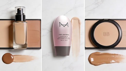 Foundation vs Skin Tint vs BB Cream - House Of Makeup