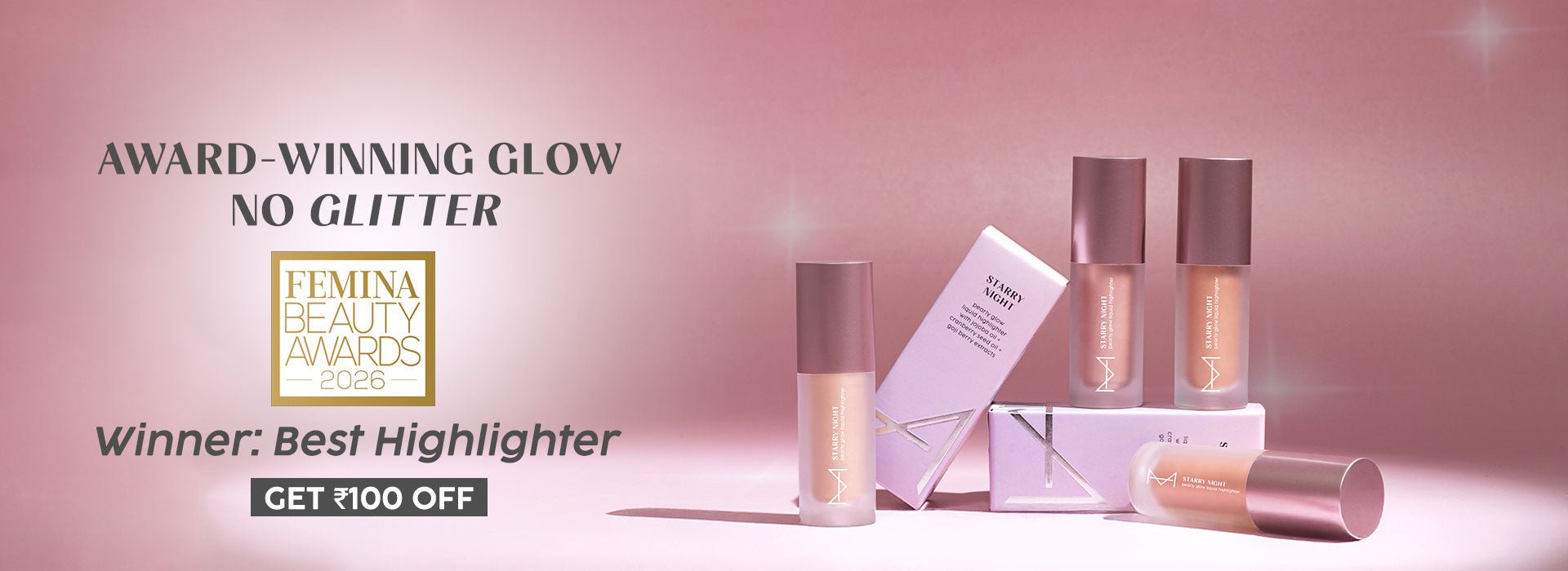 The Best Highlighter in India 2026? Femina Agrees, It's Starry Night Pearly Glow Liquid Highlighter! - House Of Makeup