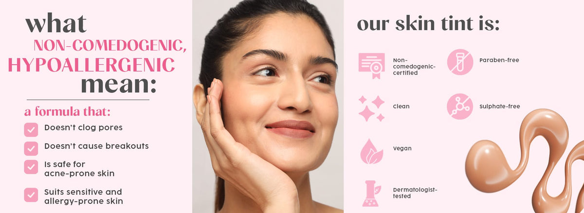 What non-comedogenic means — House of Makeup