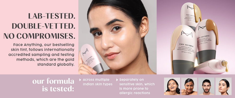 Non-comedogenic testing process — House of Makeup