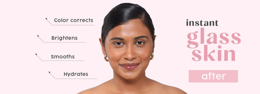After applying Face Anything Skin Tint
