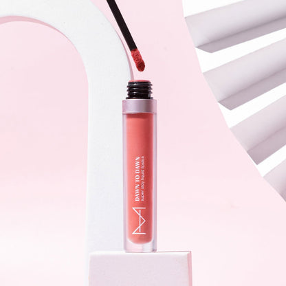 Dawn To Dawn Super Stay Liquid Matte Lipstick - Cinnamon Blush - House Of Makeup