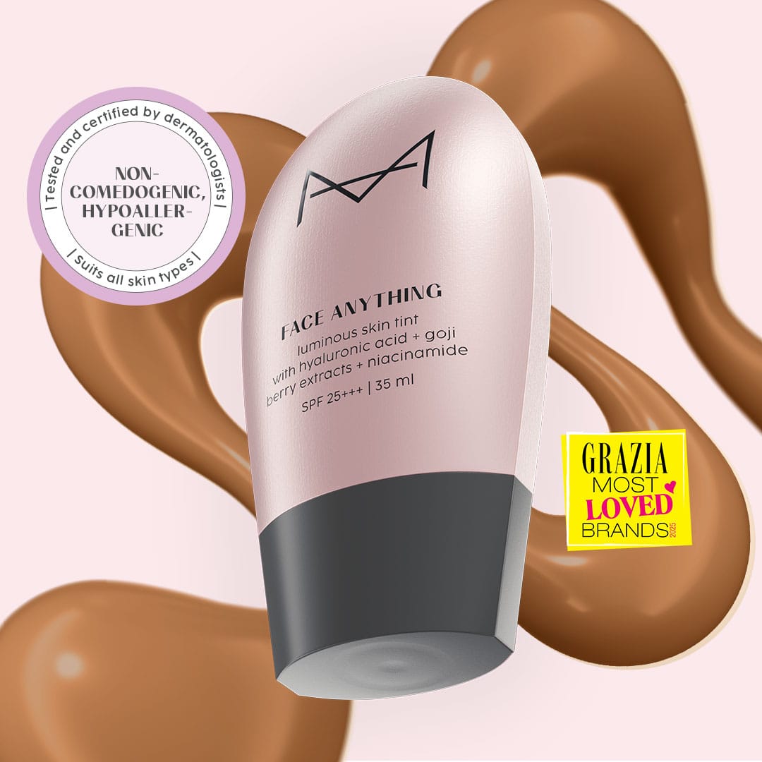Face Anything Non-Comedogenic Luminous Skin Tint For Glass Skin: Deep Skin Tone (D-15) - House Of Makeup