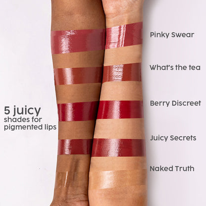 House Of Makeup Hot Glossip Non-Sticky, High-Shine Gloss – Juicy Secrets