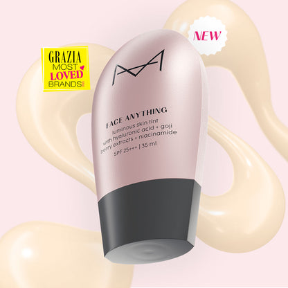 Face Anything Luminous Skin Tint For Glass Skin: Fair Skin Tone (F-02)