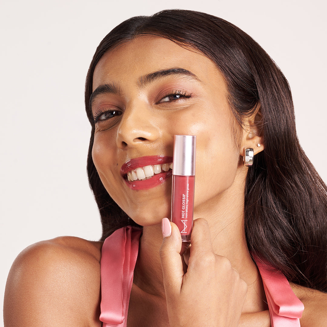 House Of Makeup Hot Glossip Non-Sticky, High-Shine Gloss – Juicy Secrets