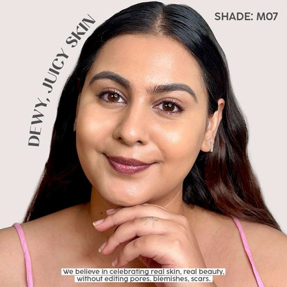 Face Anything Luminous Skin Tint For Glass Skin: Medium Skin Tone (M-07)