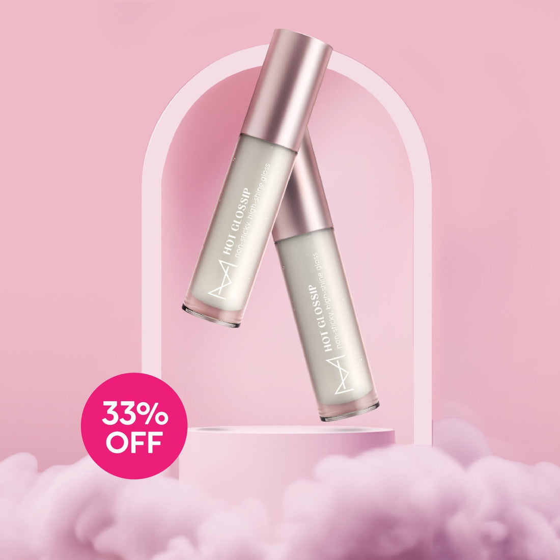 Hot Glossip Non - Sticky, High - Shine Gloss – Naked Truth - House Of Makeup