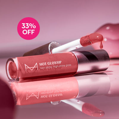 Hot Glossip Non - Sticky, High - Shine Lip Gloss – Pinky Swear - House Of Makeup