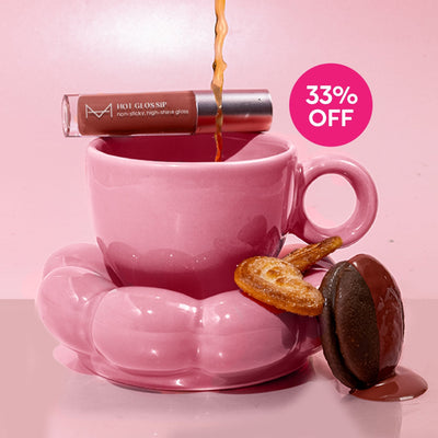 Hot Glossip Non - Sticky, High - Shine Gloss – Whats The Tea - House Of Makeup