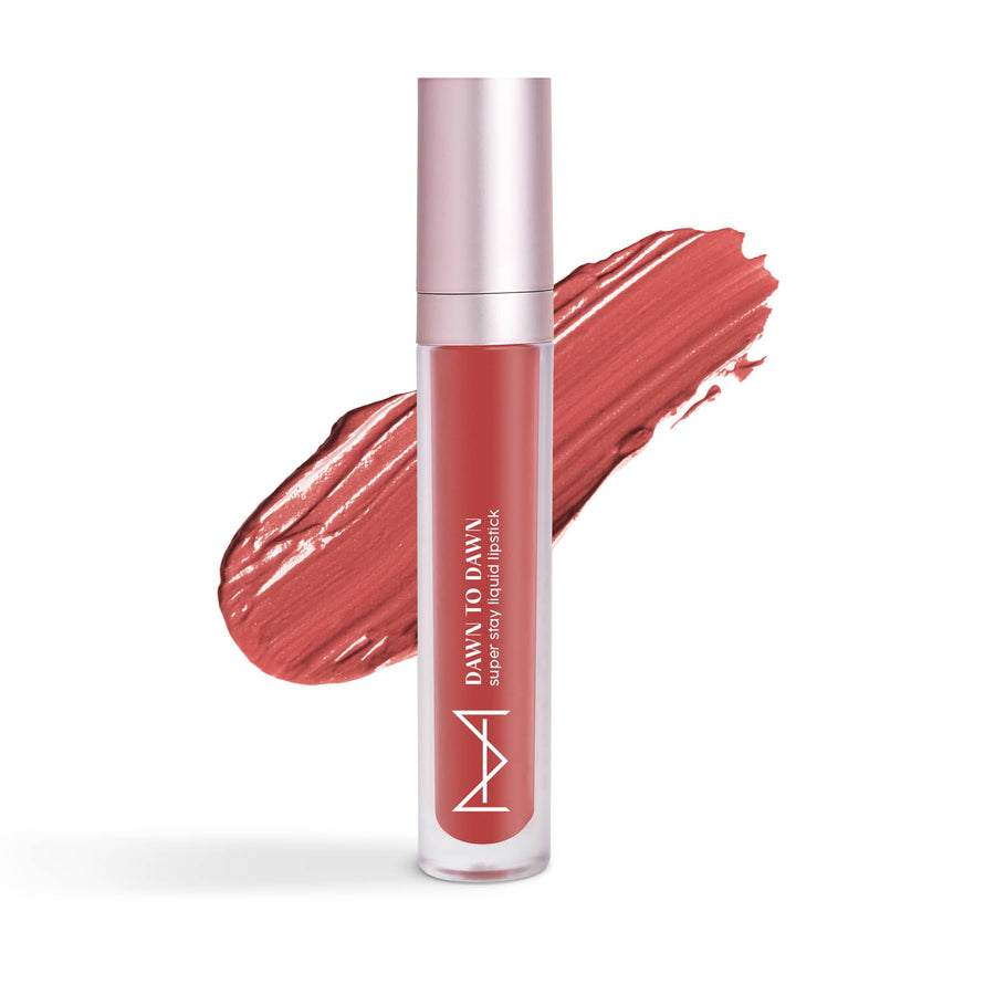 Liquid matte lipstick swatch