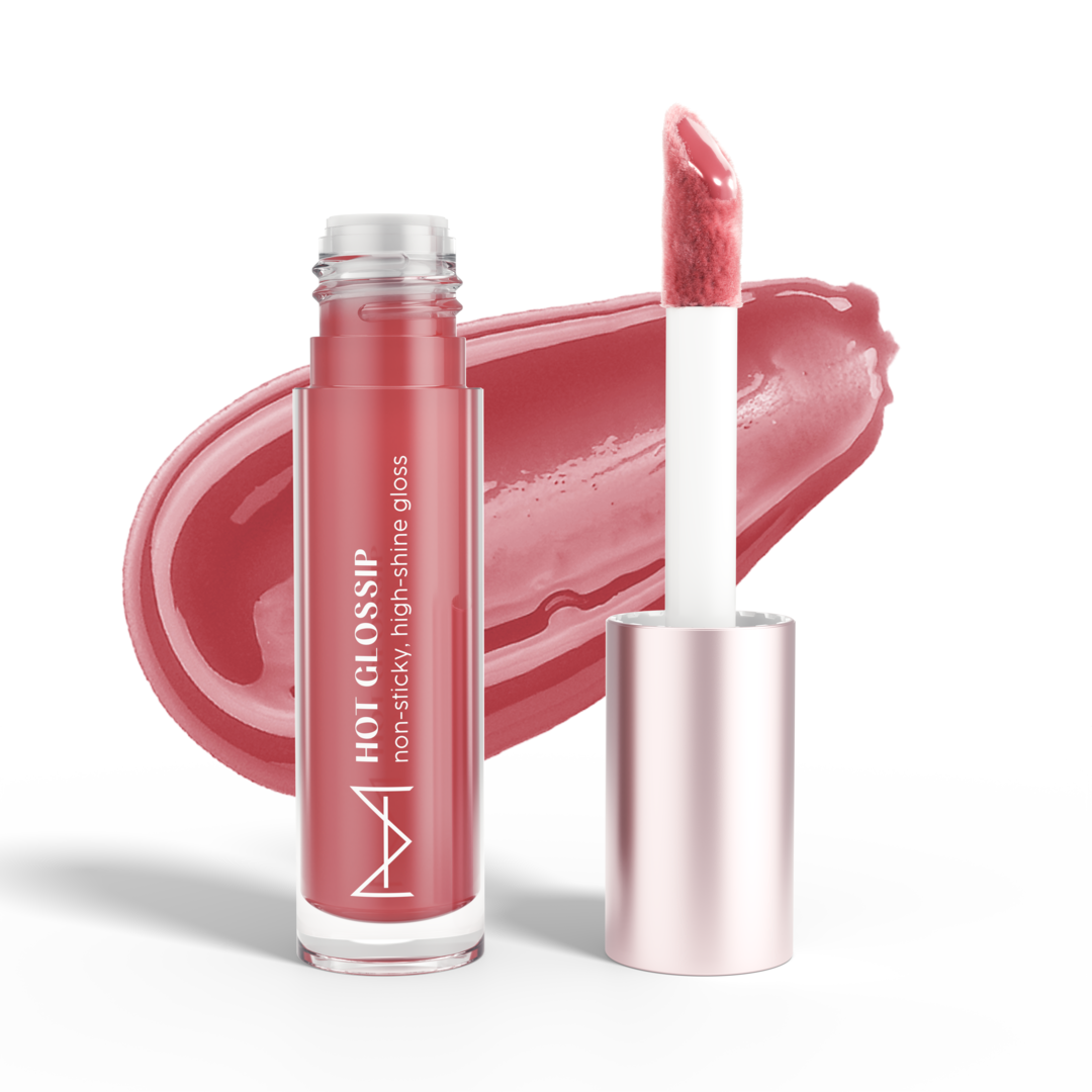 House Of Makeup Hot Glossip Non-Sticky, High-Shine Gloss – Pinky Swear