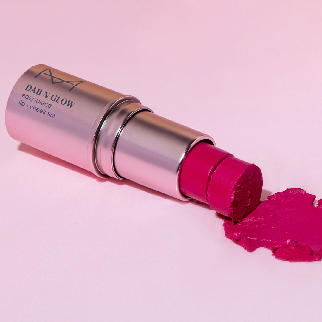 Dab N Glow Easy-Blend Lip + Cheek Tint - Beet