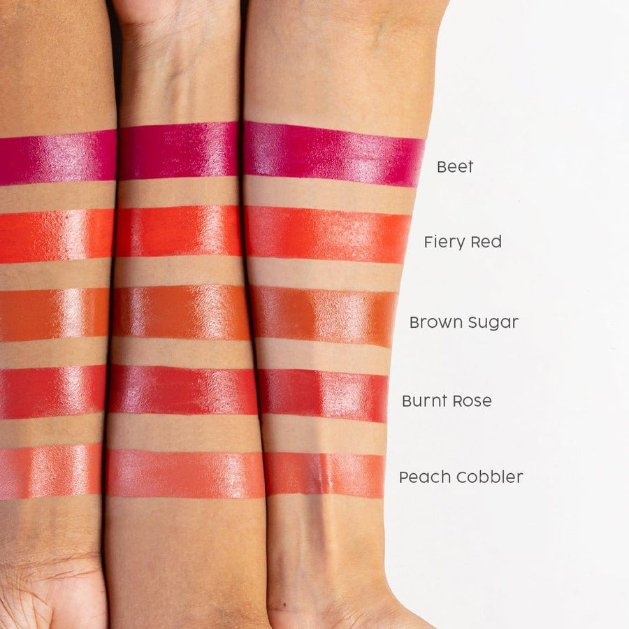 Dab N Glow cream lip and cheek tint shades