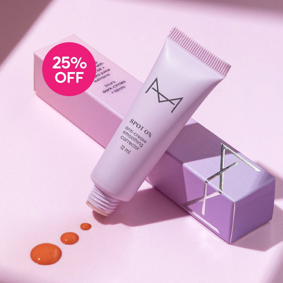 Spot On Anti - Crease, Smoothing Corrector: Medium - To - Deep Skin Tone (Orange) - House Of Makeup