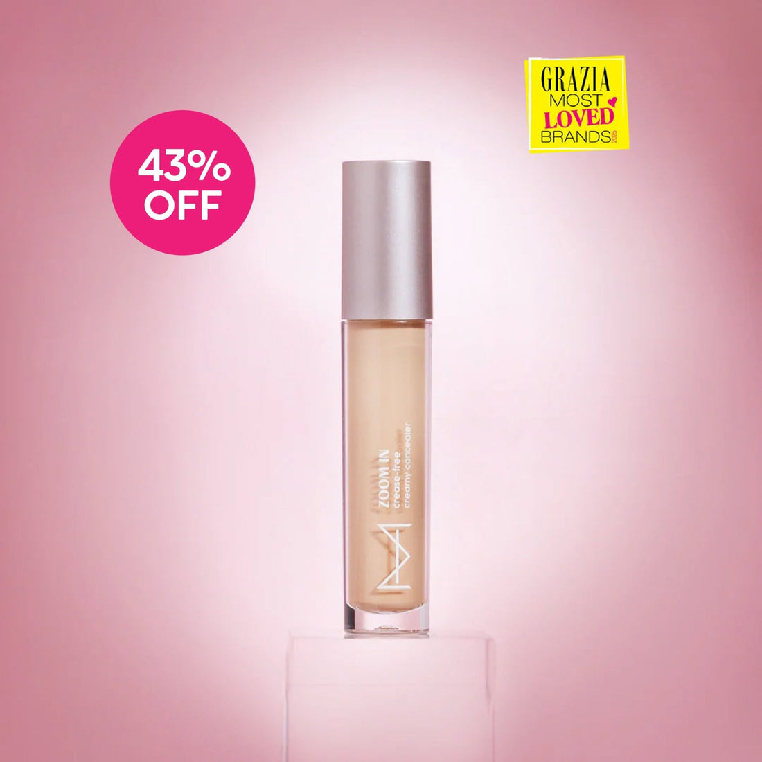 Zoom In Crease - Free, Creamy Concealer - M02 (Yellow Undertone) - House Of Makeup