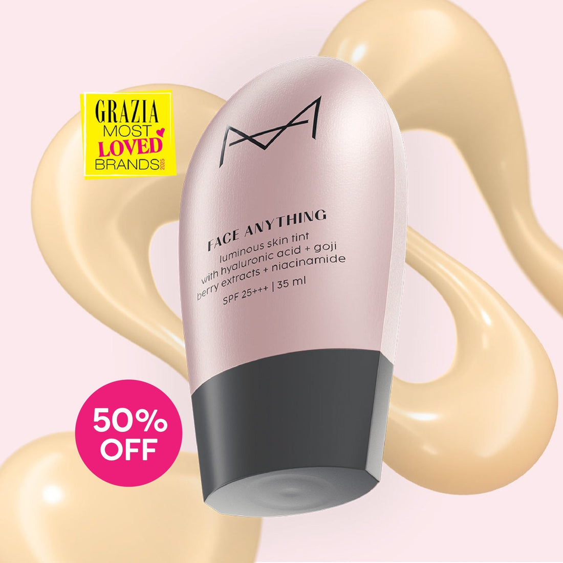 Face Anything Luminous Skin Tint for Glass Skin: Fair - To - Light Skin Tone (FL - 10) - House Of Makeup