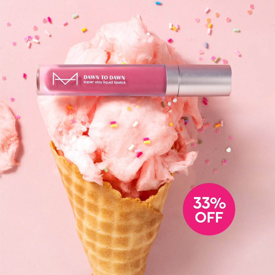 Dawn To Dawn Super Stay Liquid Matte Lipstick - Candy Frost - House Of Makeup