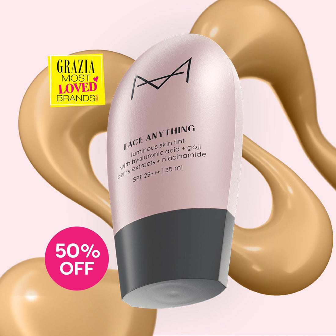 Face Anything Luminous Skin Tint For Glass Skin: Medium Skin Tone (M - 10) - House Of Makeup