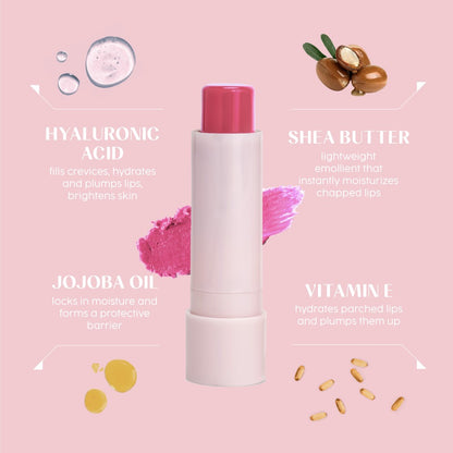 ingredients of Jam Packed Tinted Lip Superfood in Pink Lemonade shade