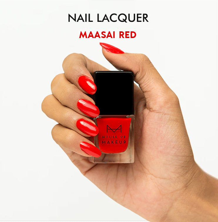 Nail Lacquer - MAASAI RED NAIL House Of Makeup  (5238192701591)