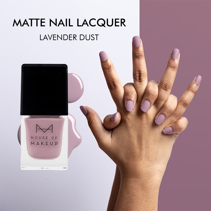 MATTE NAIL LACQUER - LAVENDER DUST NAIL House Of Makeup  (5238225141911)