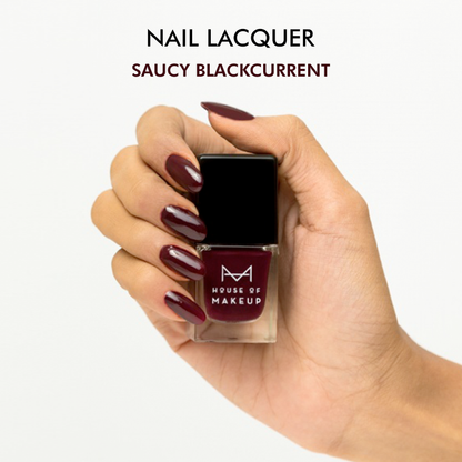 Nail Lacquer - SAUCY BLACKCURRANT NAIL House Of Makeup  (5238214295703)
