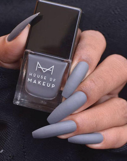 MATTE NAIL LACQUER - MR. GREY NAIL House Of Makeup  (5238223601815)